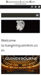 Mobile Screenshot of kangminjustinkim.com